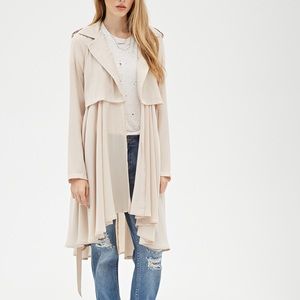 Forever 21 Flounced Duster NWT